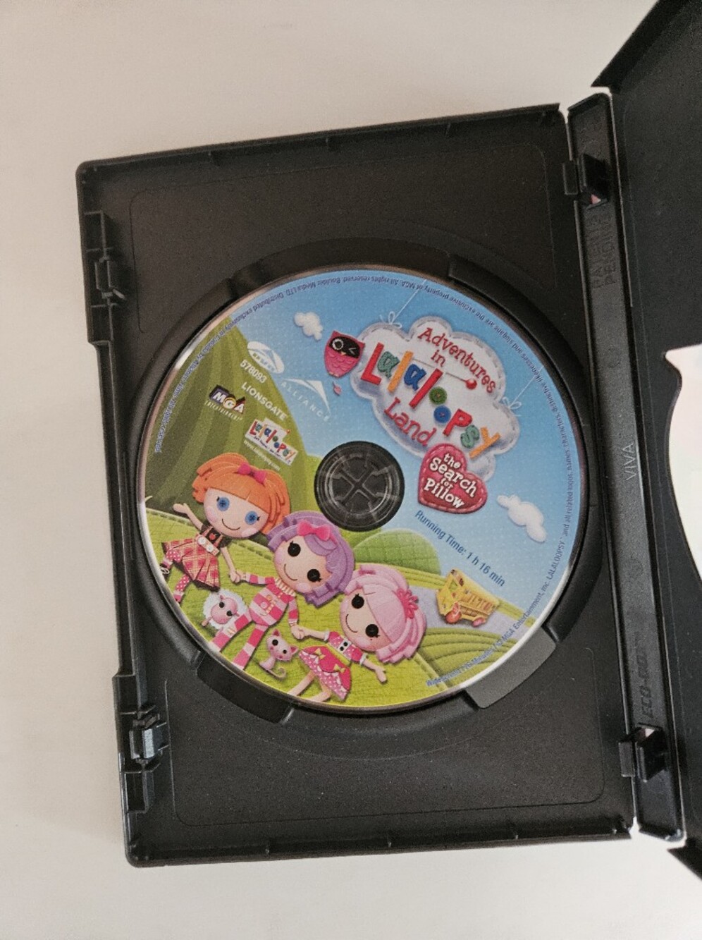 💜2/$15 Lalaloopsy "The Search For Pillow" DVD - Picture 3 of 3